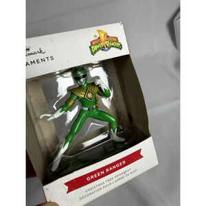 Power Rangers Green Ranger Christmas Tree Ornament 2023 By Hallmark 3HCM1503